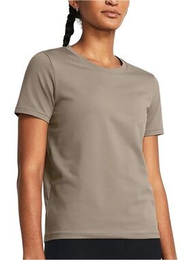 Under Armour Crew Neck T-Shirt - Stone Gray XS